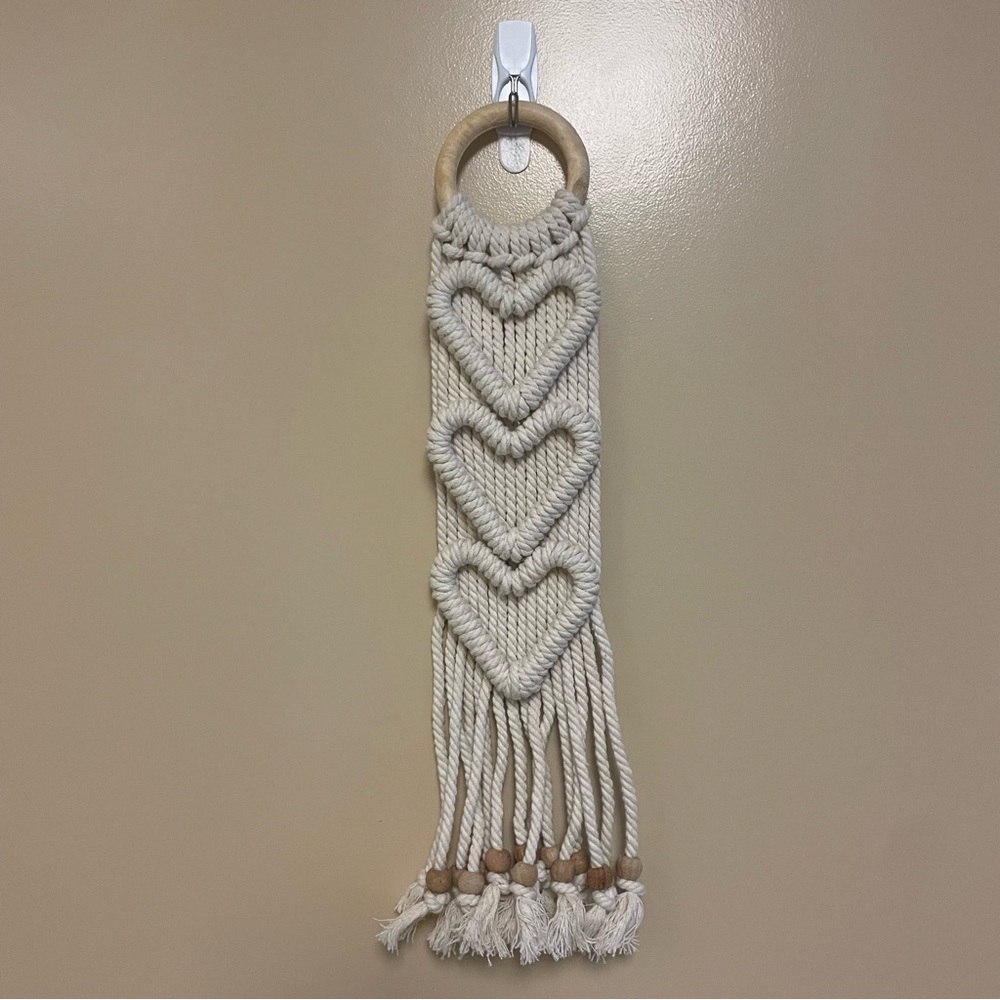 Yarn Heart Wall Decor